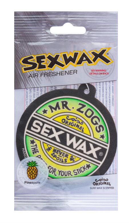 SEX WAX Air Freshener Coconut/Straw/Pineapple SEXWAX Mr Zogs - SAME DAY SHIPPING