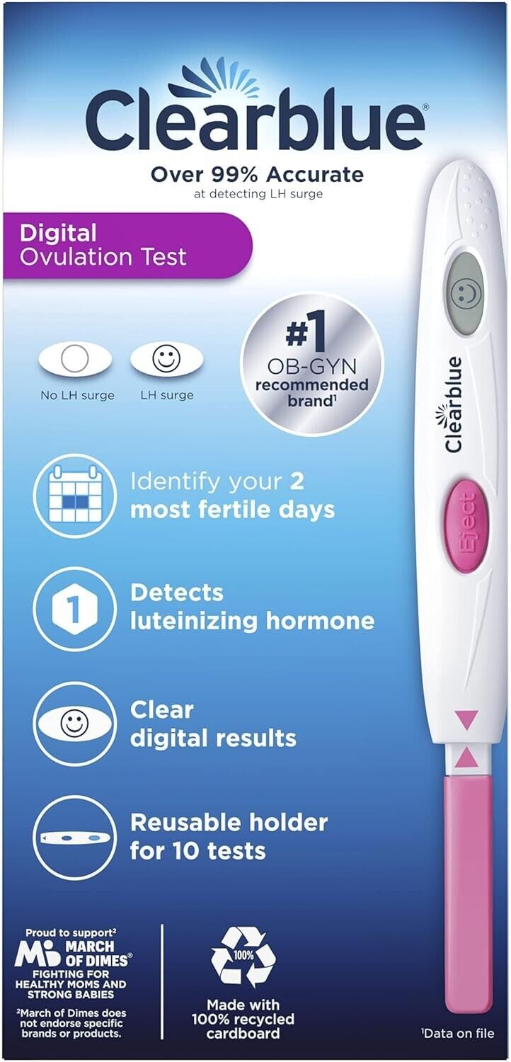 Clearblue Digital Ovulation Test 10 Pack