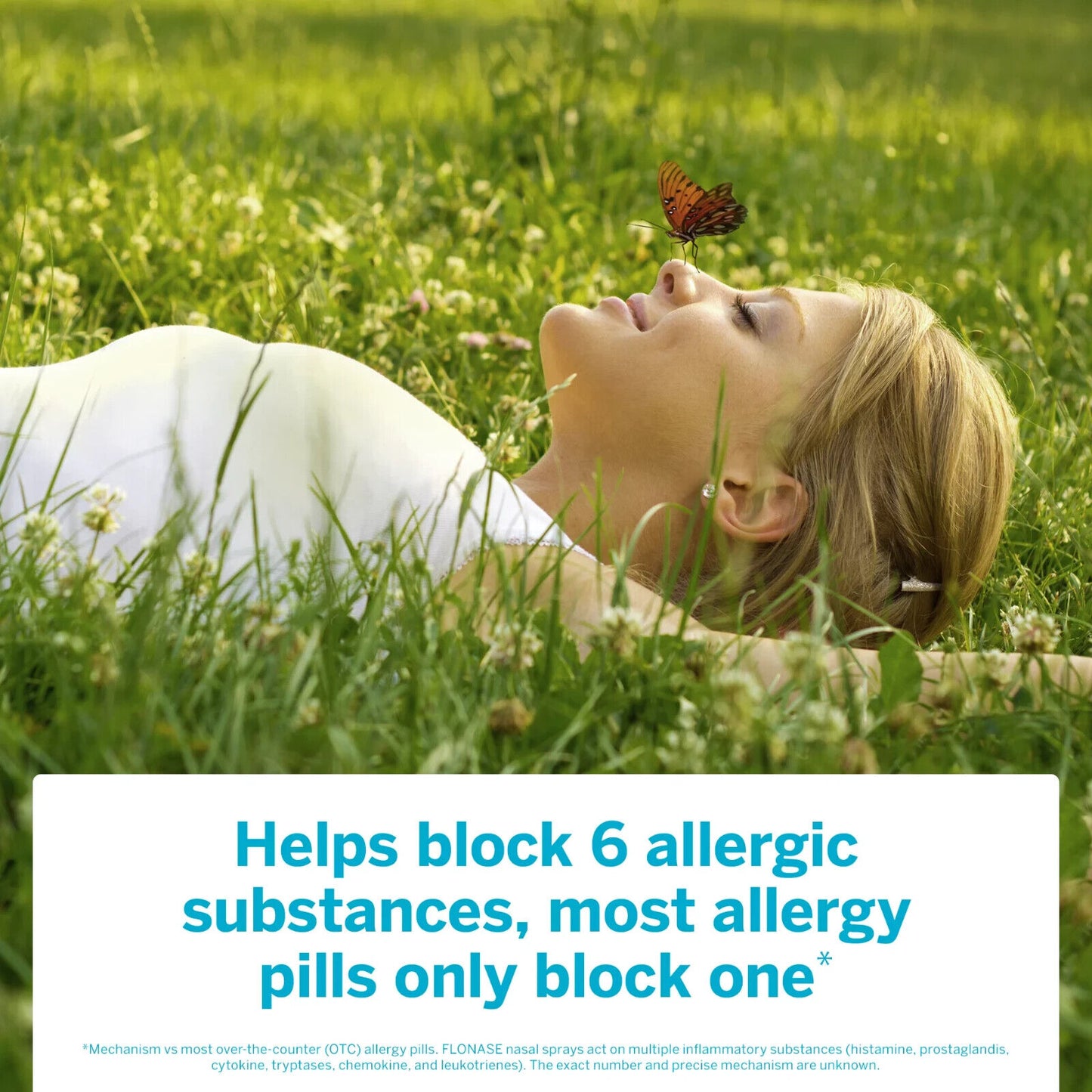 Flonase Sensimist Allergy Hayfever Nasal Spray 24HR Relief Non-Drowsy 60 Sprays