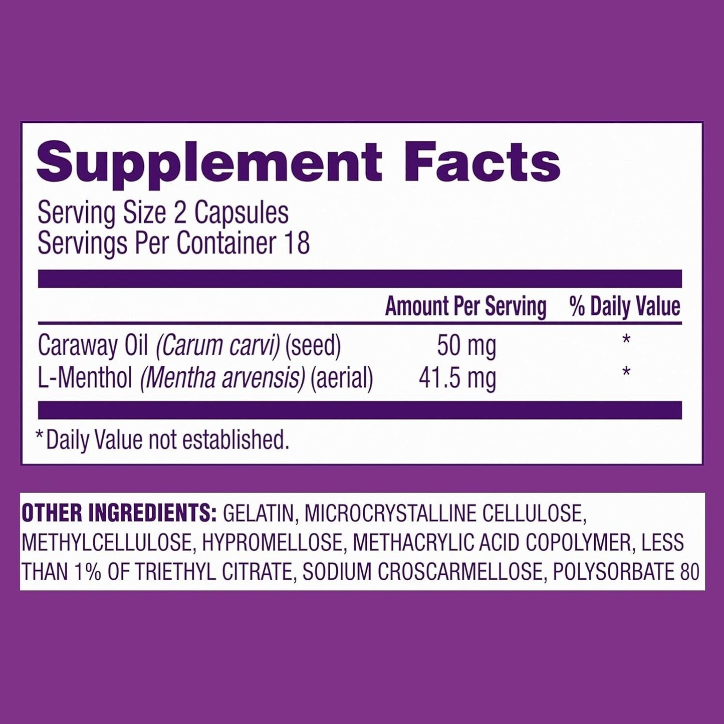 FDgard Pre-Meal Gut Health Supplement Indigestion & Bloating Relief 36 Capsules