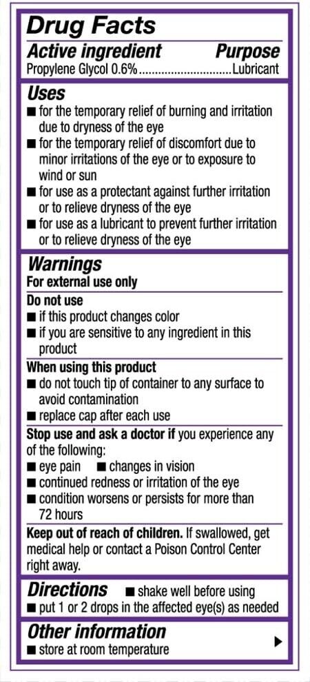 Systane Lubricant Eye Drops Complete Dry Eye Redness Relief - 1 x 10mL Bottle