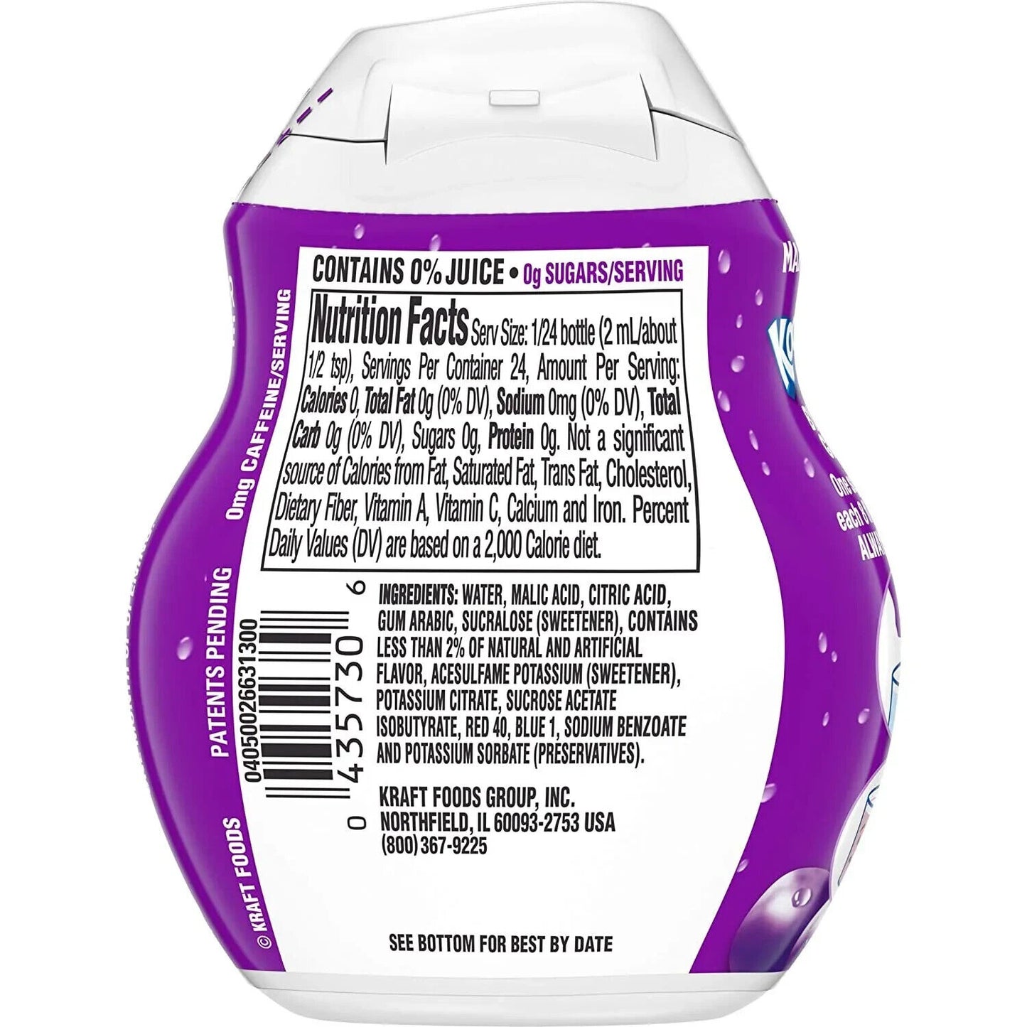 Kool-Aid Liquid - Sugar Free Water Drink Enhancer - 24 Servings