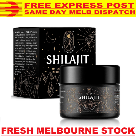 Altay Mummiyo Pure SHILAJIT Resin Healthy Aging Immune Support 50g - 100 Serves