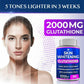 SKIN WHITENING GLUTATHIONE 2000mg Per Serve Brightening Lightening Pills 180 Cap