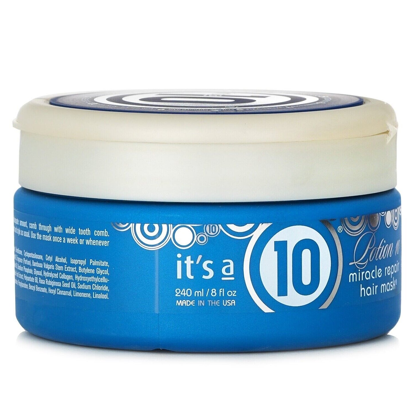It's a 10 - Potion 10 Miracle Repair Hair Mask - Hydrating Hair Treatment 240mL