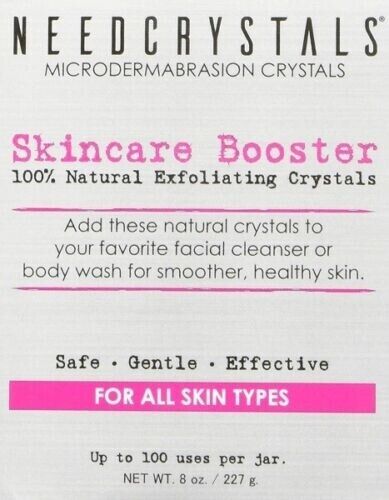 NEEDCRYSTALS MICRODERMABRASION CRYSTALS Anti Aging Exfoliator FREE EXPRESS POST
