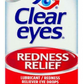 Clear Eyes Lubricant Redness Relief Eye Drops - 15mL - BRAND NEW & SEALED
