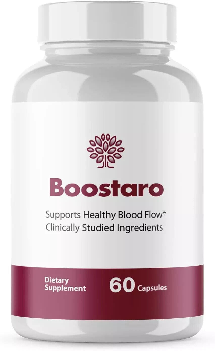 BOOSTARO - Advanced Formula Supplement Healthy Blood Flow *USA MADE* FREE POST