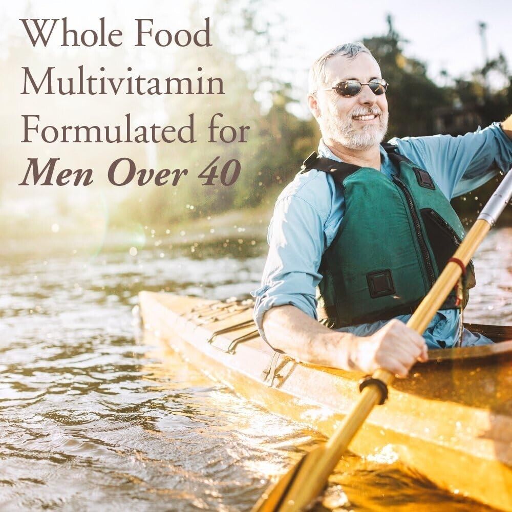 GARDEN OF LIFE mykind Organics MENs Multi 40+ Whole Food Multivitamin 72 Tablets