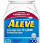 Aleve Easy-Open Arthritis Cap 200 Tablet 12HR Headache Pain Relief Fever Reducer