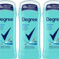 Degree for Women 48H Protection Antiperspirant Deodorant SHOWER CLEAN 1/3/5 Pack