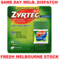 ZYRTEC CETIRIZINE 10MG 24HR ALLERGY & HAYFEVER RELIEF 90 TABLETS EXP. 05/2025