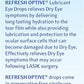 Refresh Optive Lubricant Eye Drops - 30 x 0.4mL Sterile Preservative Free Vials