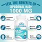 LIPOSOMAL NAD+ 1000mg Anti Aging Formula DNA Repair HIGH STRENGTH - 60 Softgels