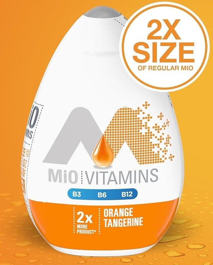 Mio Sugar Free Water Drink Enhancer- 18 - 48 Servings- Natural Flavor-17 Flavors
