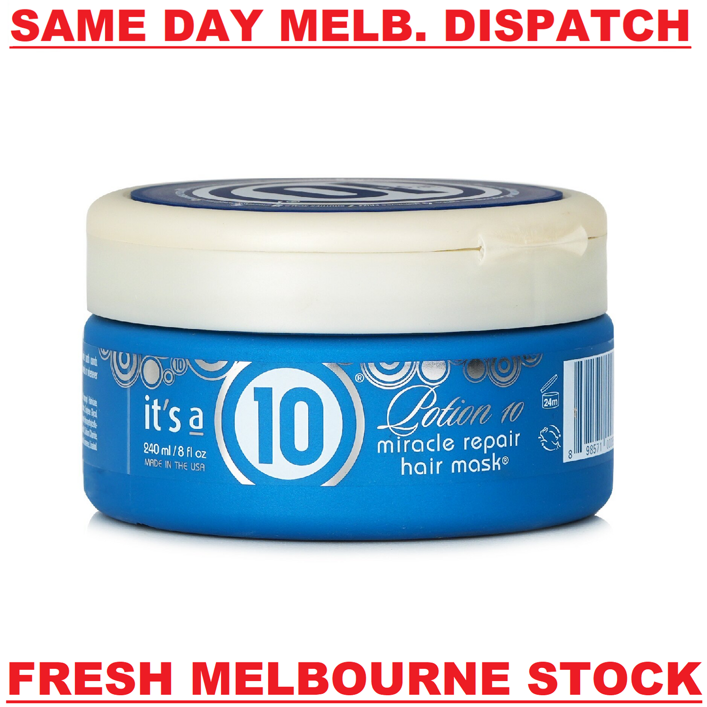 It's a 10 - Potion 10 Miracle Repair Hair Mask - Hydrating Hair Treatment 240mL