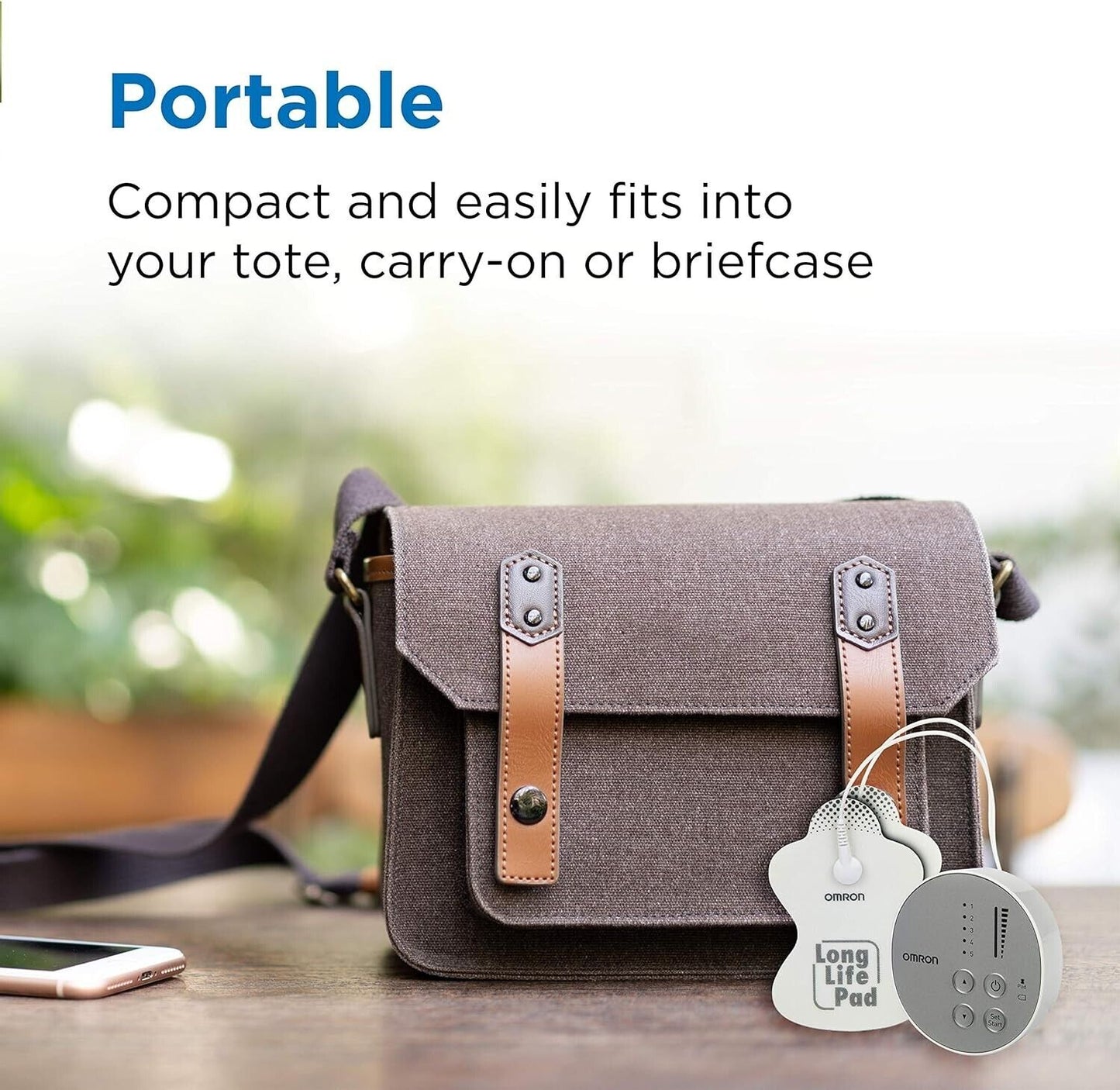 OMRON Pocket Pain Pro - TENS Therapy Pain Relief Muscle Tension Arthritis PM400