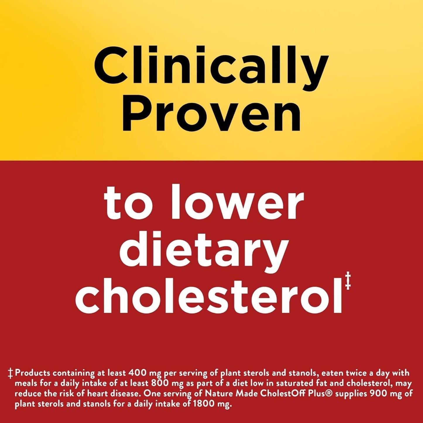 Nature Made CholestOff PLUS - Lower Cholesterol & Heart Support - 100 Softgels
