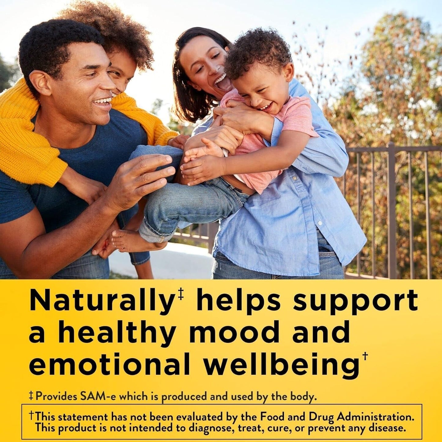 Nature Made SAM-e Complete 400mg Healthy Mood & Joint Support SAMe - 36 Tablets