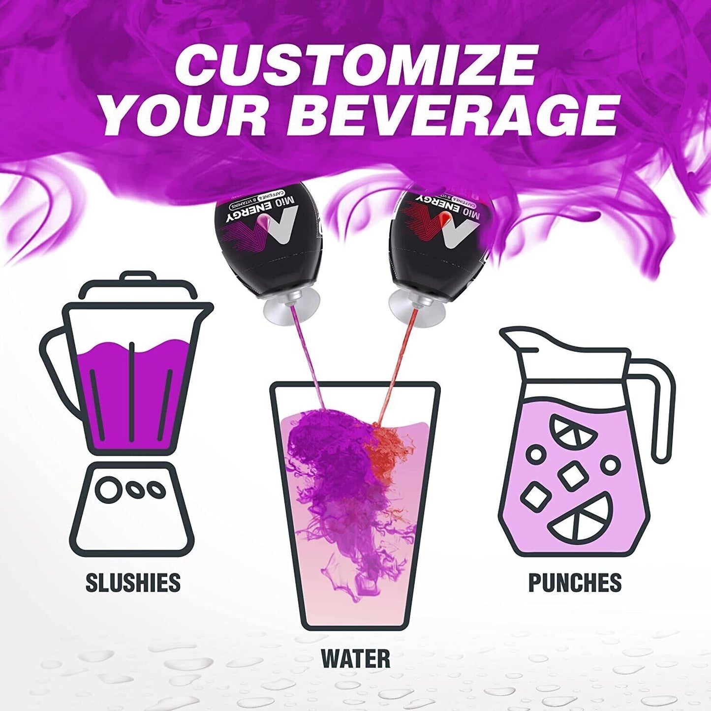 Mio Sugar Free Water Drink Enhancer- 18 - 48 Servings- Natural Flavor-17 Flavors