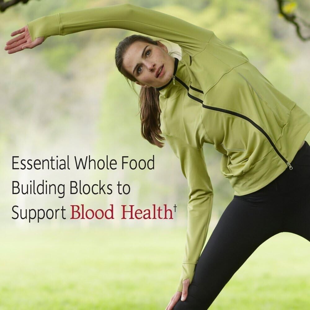 GARDEN OF LIFE Vitamin Code Healthy Blood IRON 28mg INCREASED ABSORPTION 60 Caps