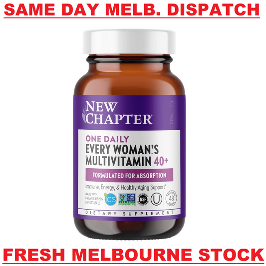 NEW CHAPTER One Daily Every WOMAN'S Multivitamin 40+ Healthy Aging - 48 Tabs