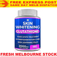SKIN WHITENING GLUTATHIONE 2000mg Per Serve Brightening Lightening Pills 180 Cap