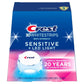 Crest 3D Whitestrips SENSITIVE + LED LIGHT Dental Teeth Whitening Kit 28 Strips