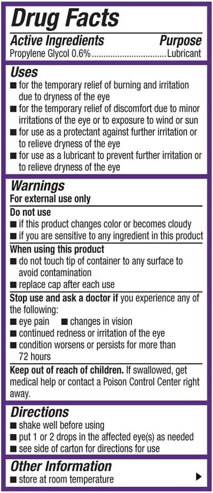 Systane Lubricant Eye Drops Complete PF Preservative-Free Dry Eye Relief - 10mL
