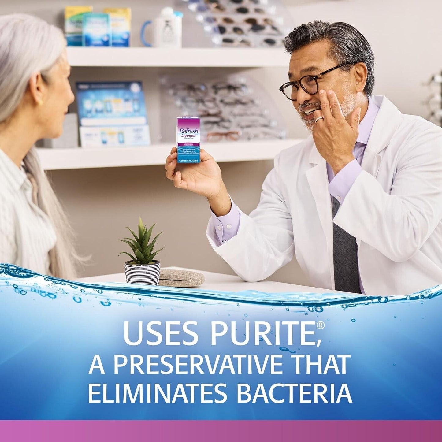 Refresh Liquigel Lubricant Eye Gel Drops Soothing Gel Formula for Dry Eyes 15mL