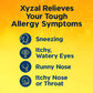 XYZAL ALLERGY 24HR RAPID HAYFEVER RELIEF CETIRIZINE 5MG - 80 TABLETS EXP. 10/25