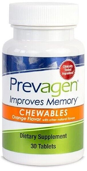 Prevagen Improves Memory - REGULAR STRENGTH 10mg - Chewables Orange - 30 Tabs