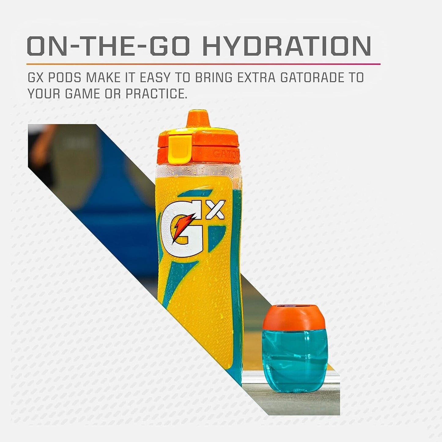Gatorade Zero GX Pods Electrolyte Concentrate GRAPE - 4 x 96mL (makes 3.5L)