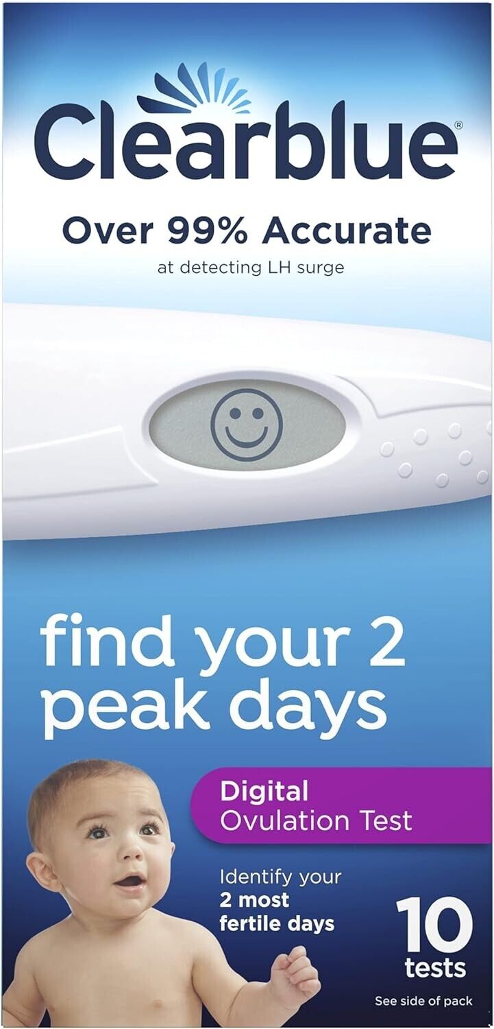 Clearblue Digital Ovulation Test 10 Pack