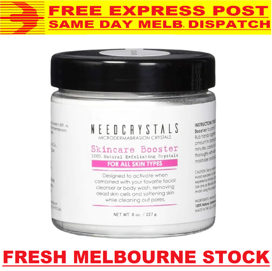 NEEDCRYSTALS MICRODERMABRASION CRYSTALS Anti Aging Exfoliator FREE EXPRESS POST
