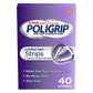 Super Poligrip Strips 40 Ct Comfort Seal Denture Adhesive Strips - MELB STOCK
