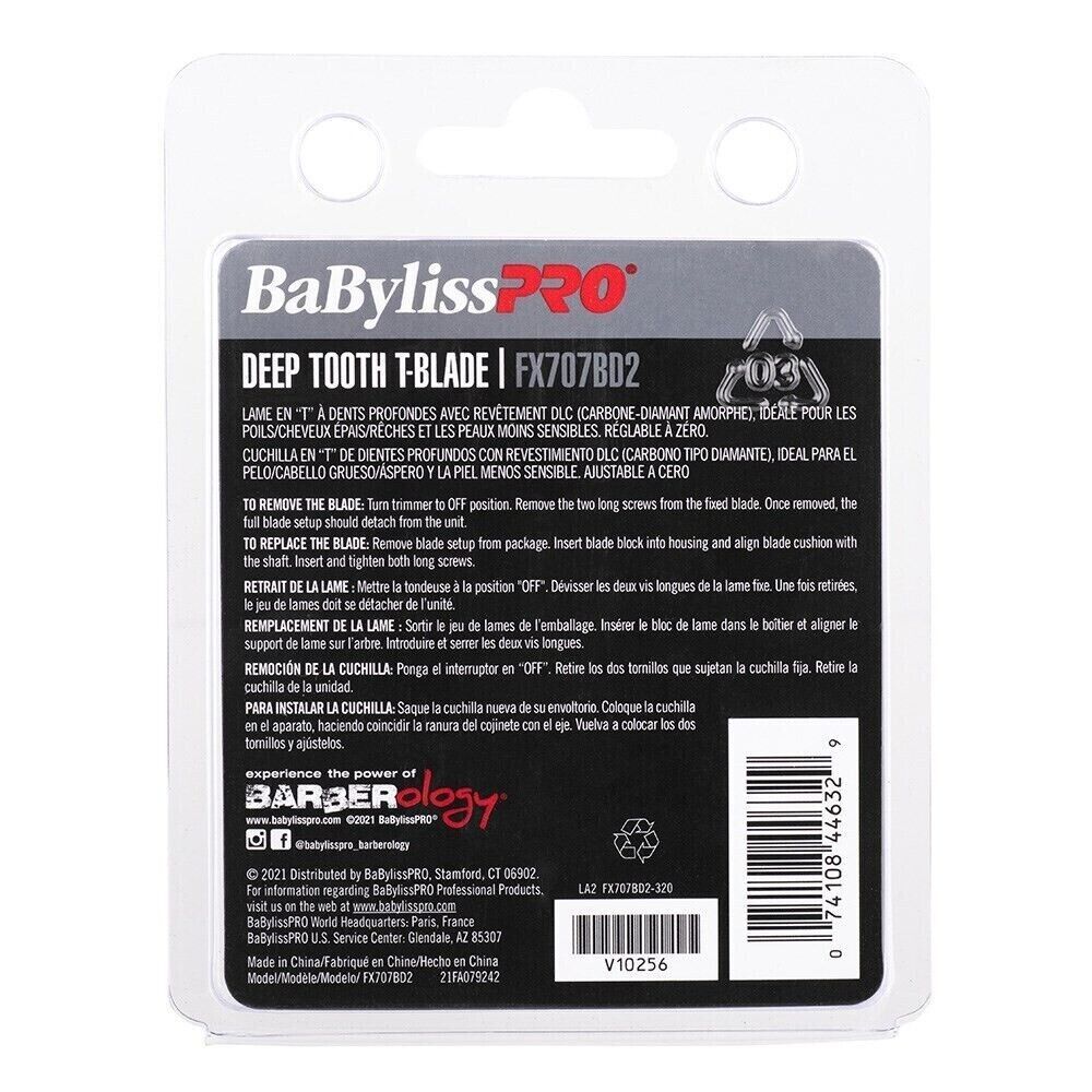 Babyliss Pro DLC 2.0 Deep Tooth Replacement Trimmer Blade FX707BD2 | AUS SELLER