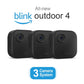 Blink Home Wireless Security Camera Outdoor Weather Resistant Battery Powered