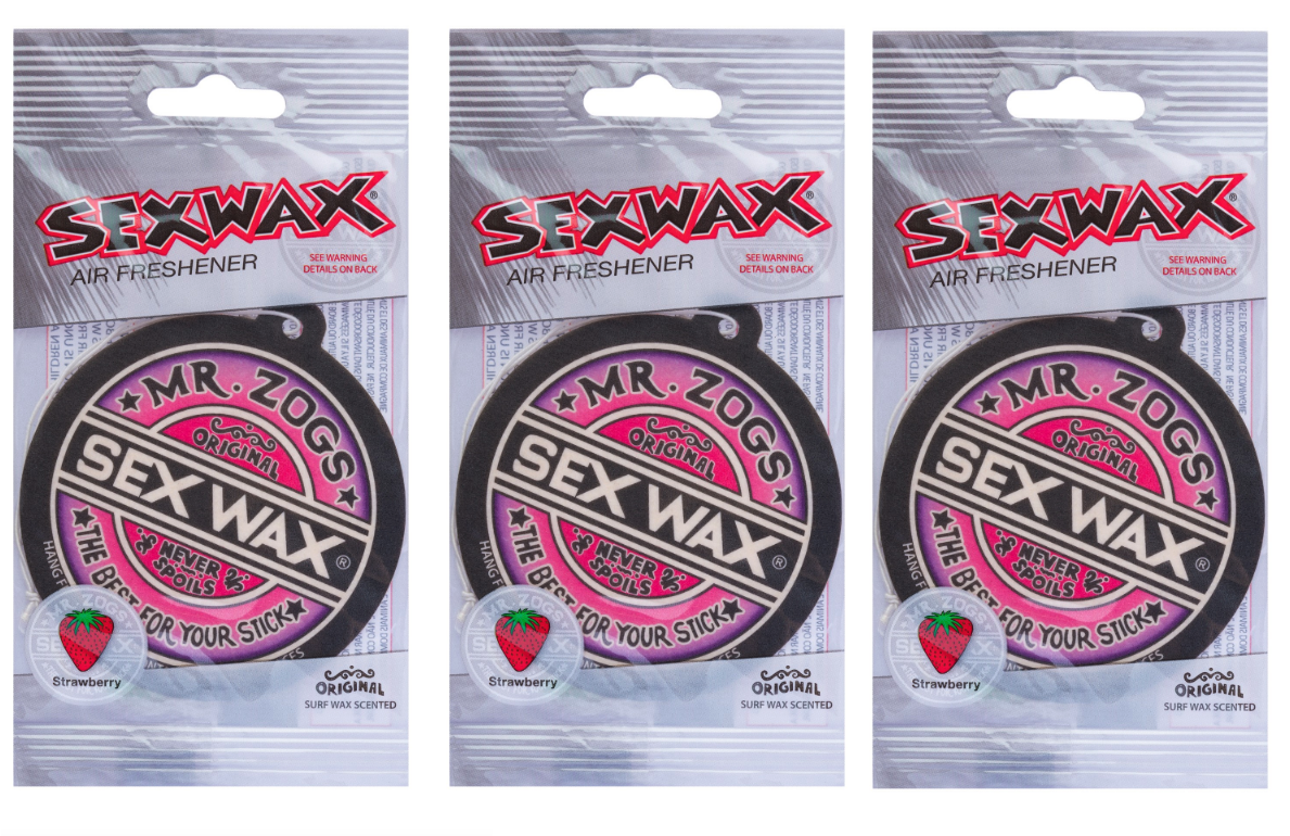 SEX WAX Air Freshener Coconut/Straw/Pineapple SEXWAX Mr Zogs - SAME DAY SHIPPING