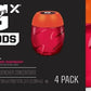 Gatorade GX Pods Electrolyte Concentrate STRAWBERRY RASPBERRY 4x96mL -makes 3.5L