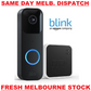 Blink Video DoorBell + Sync Module 2 Intercom WiFi Door Bell Wireless HD Camera