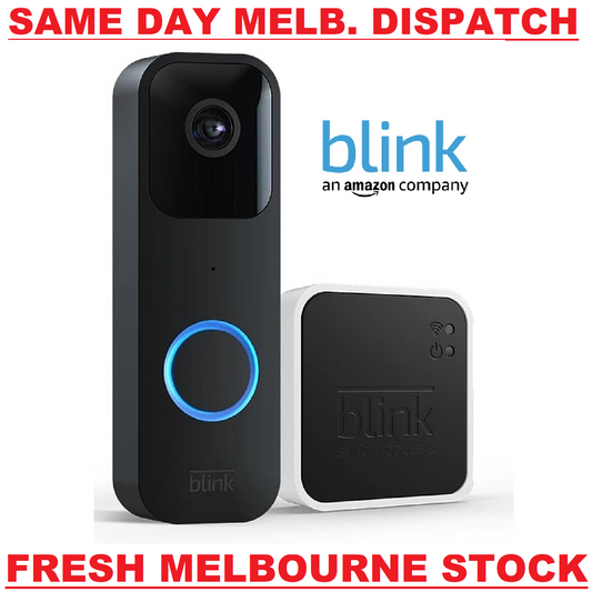Blink Video DoorBell + Sync Module 2 Intercom WiFi Door Bell Wireless HD Camera