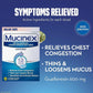 Mucinex Guaifenesin 600mg Expectorant Chest Congestion Loosens Mucus 68 Tablets