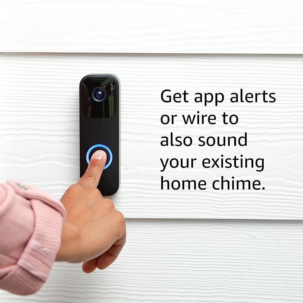 Blink Video DoorBell + Sync Module 2 Intercom WiFi Door Bell Wireless HD Camera