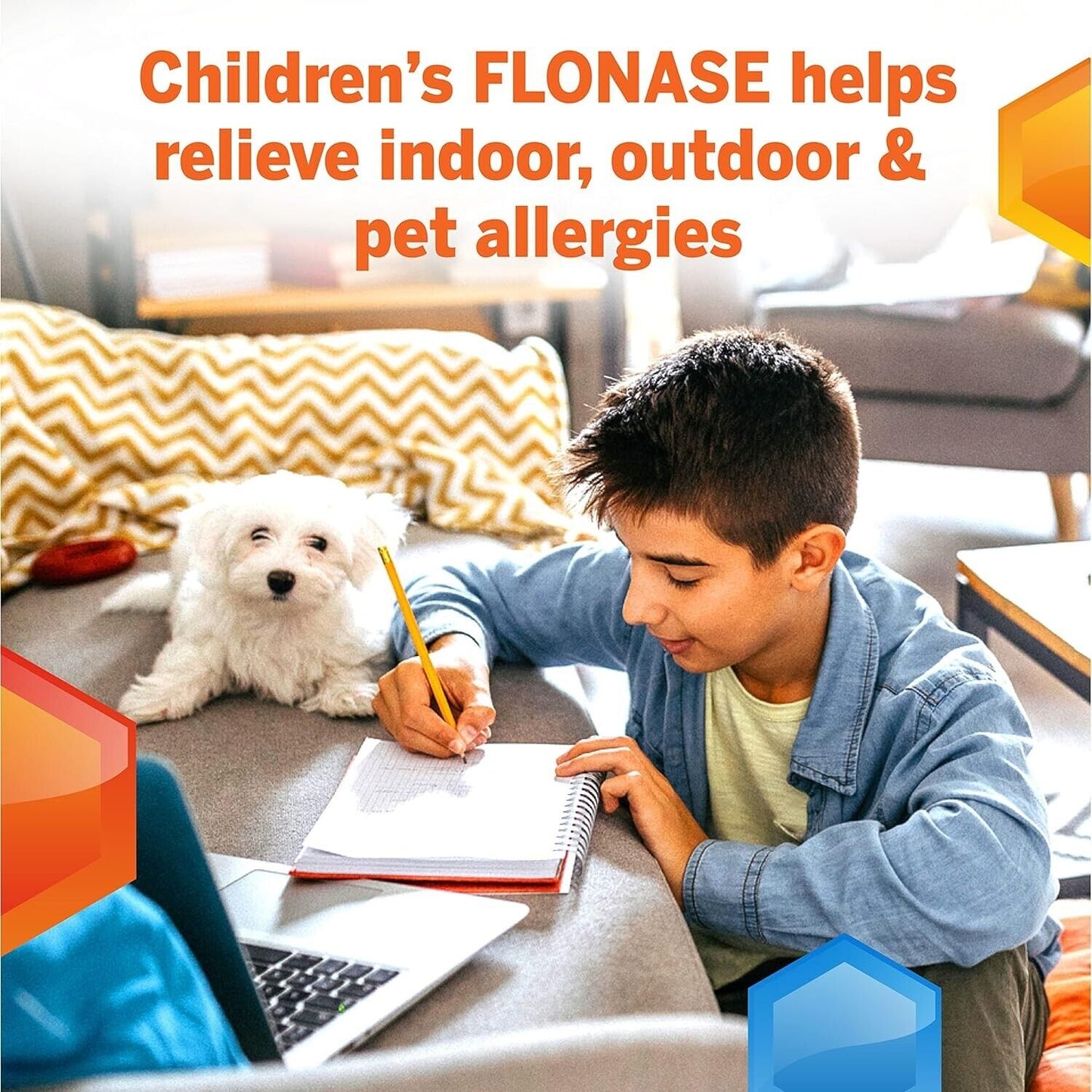 Flonase CHILDREN's Allergy Nasal Spray 24HR Relief Non-Drowsy Formula 72 Sprays