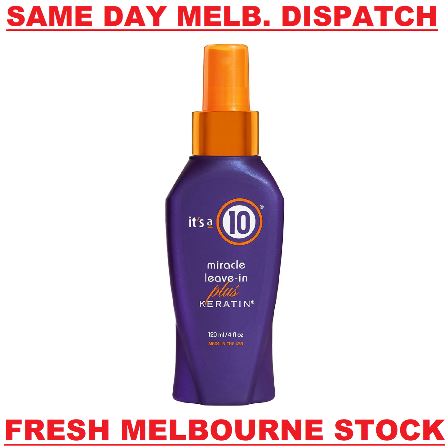 It's a 10 Haircare Miracle Leave-In PLUS Keratin Nourishing Hair Treatment 120mL