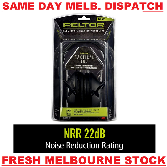 3M Peltor Sport Tactical 100 NRR 22 dB Electronic Bluetooth Hearing Protector