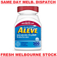Aleve Easy-Open Arthritis Cap 200 Tablet 12HR Headache Pain Relief Fever Reducer