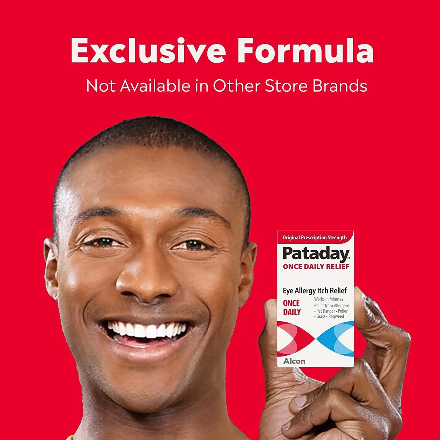 Pataday Once Daily Itch Relief - Allergy Eye Drops + Antihistamine 2 x 2.5mL 2PK