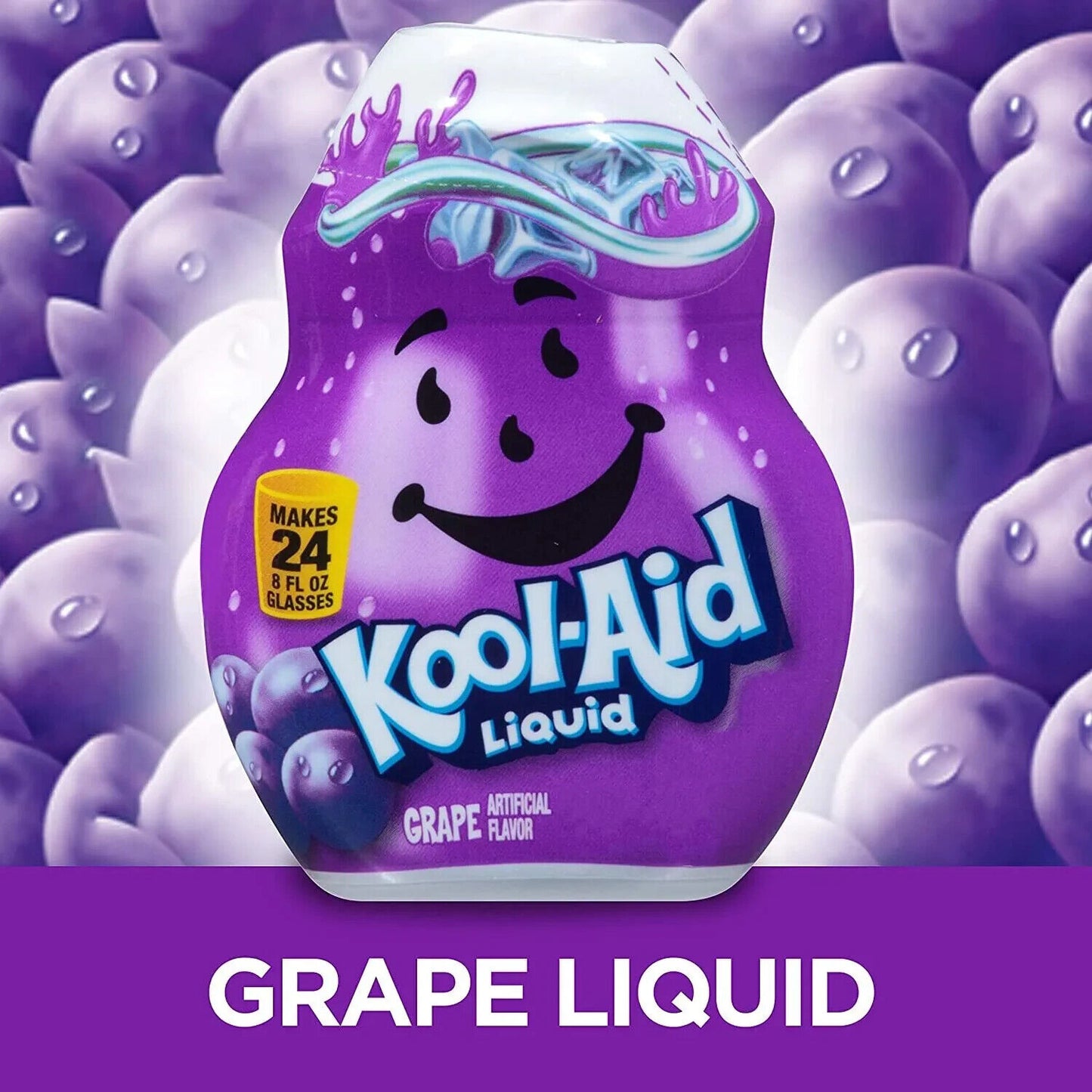Kool-Aid Liquid - Sugar Free Water Drink Enhancer - 24 Servings
